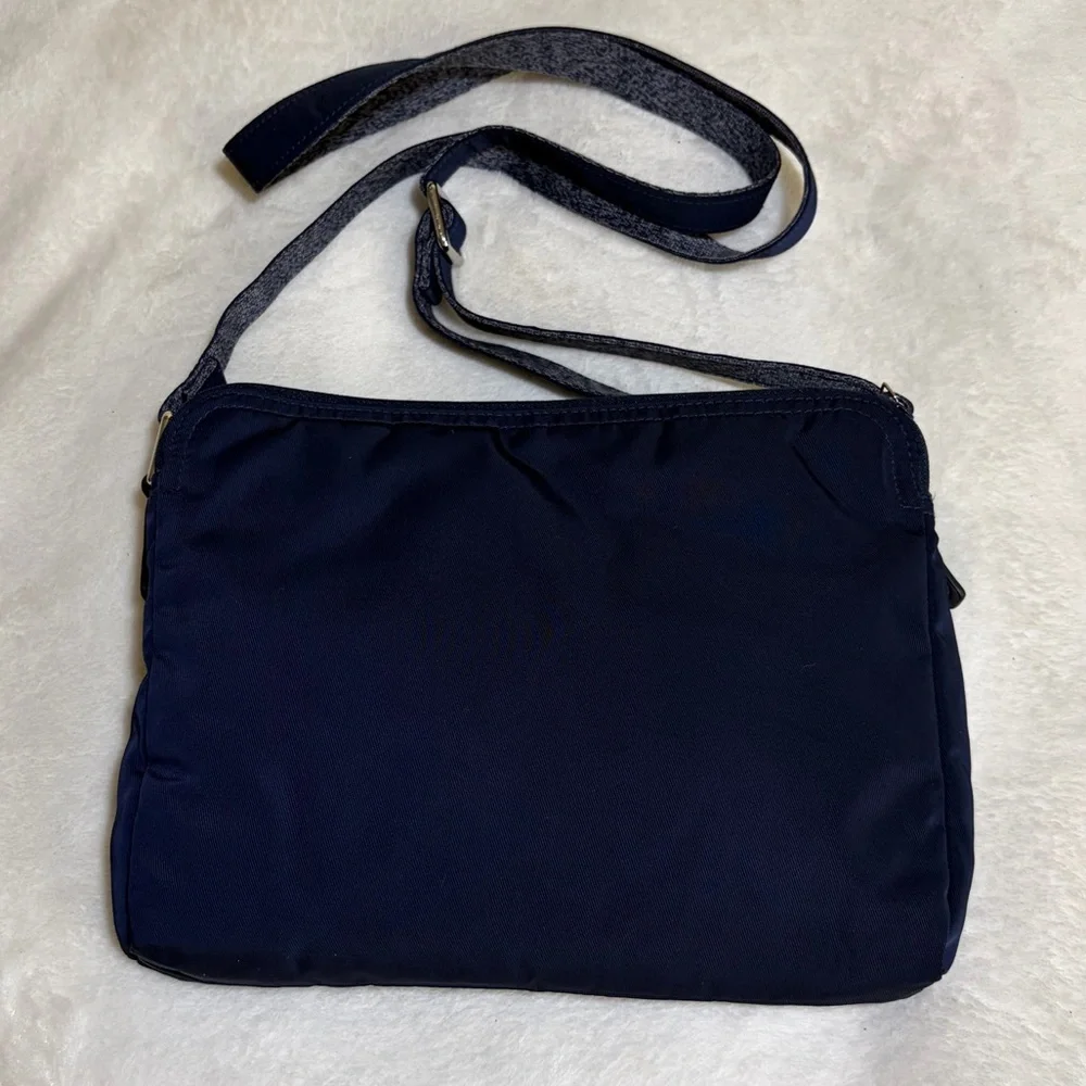 Vera Bradley Midnight Blue 3 Compartment Crossbody Bag‎